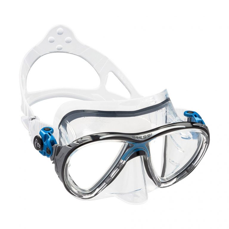 Cressi Big Eyes Mask & Alpha Ultra Dry Snorkel Set - Dolphin Scuba
